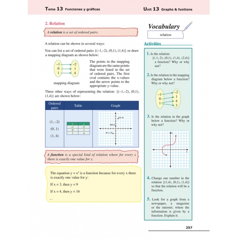 Matemáticas 2. Bilingüe (español-inglés) · Educación Secundaria