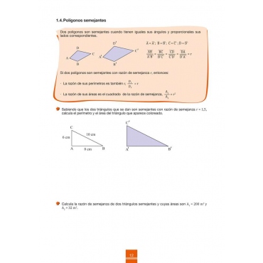 Cuaderno de aprendizaje y refuerzo 2.3: Geometría
