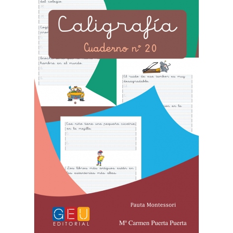 Caligrafía 20 · Pauta Montessori
