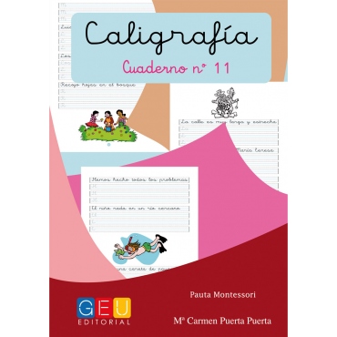 Caligrafía 11 · Pauta Montessori