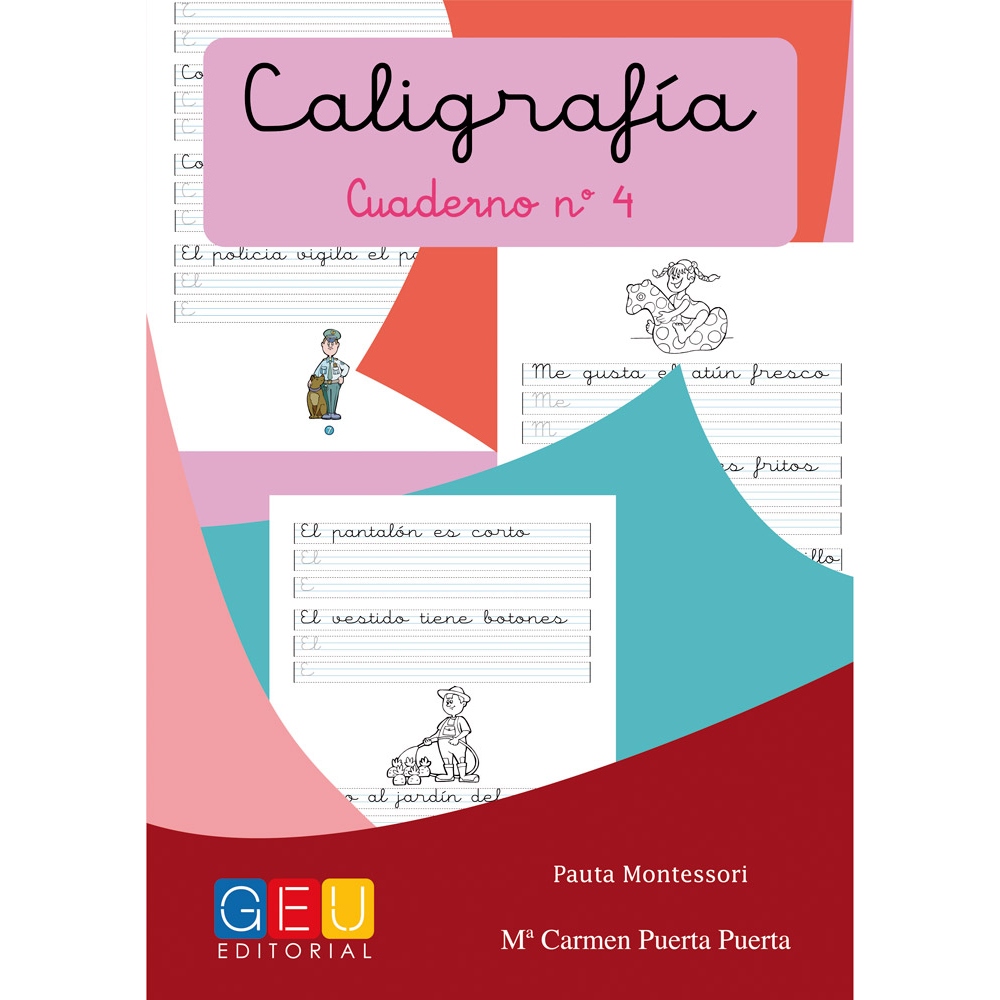 Caligrafía 4 · Pauta Montessori