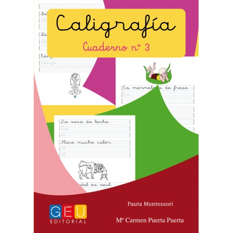 Caligrafía 3 · Pauta Montessori