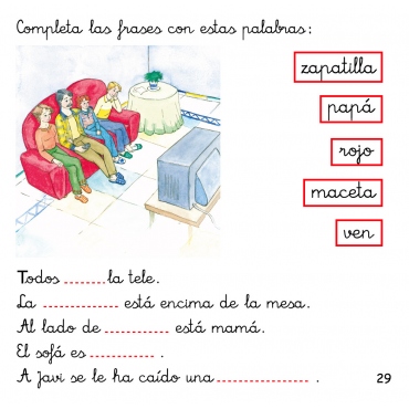 ¿Dónde está Javi? · Cuento de progresión lingüística