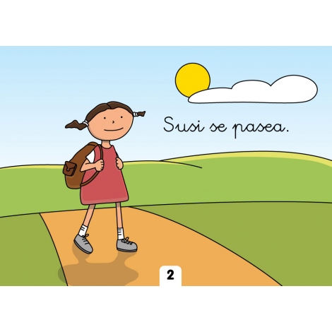 Las aventuras de Susi y Pepo · Colección Letra a letra. Bloque 1: Primeros pasos. Letras s, p