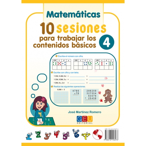 Pack 4º Español y Matemáticas