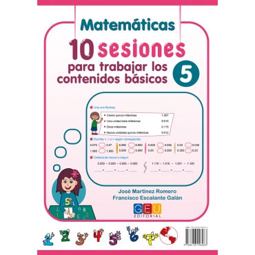 Pack 5º Español y Matemáticas
