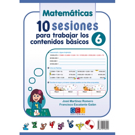 Pack 6º Español y Matemáticas