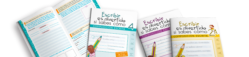 ★ Cuadernos de composición/expresión escrita Primaria ® Editorial GEU